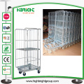 Popular 3 Panel Foldable Roll Cage Container (factory)